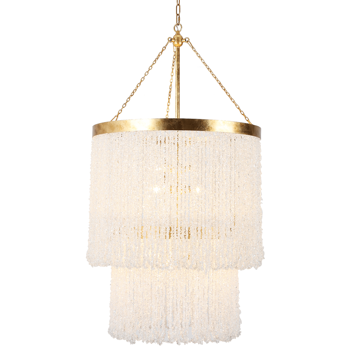 Collette Two Tier Chandelier - Gold