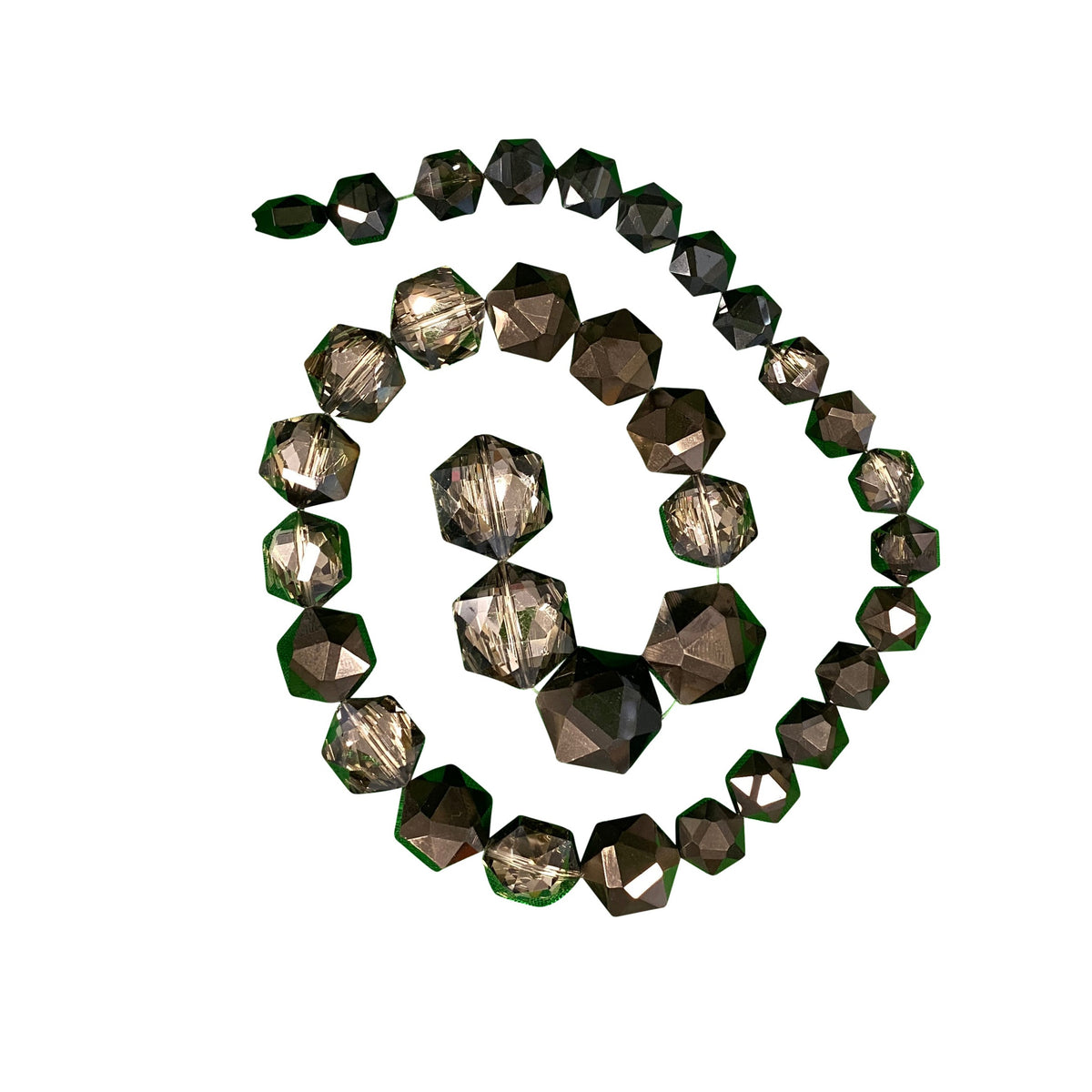 Hexagonal Smoke Plated Crystal Ro Sham Beaux hexagonal-smoke-plated-crystal-ro-sham-beaux