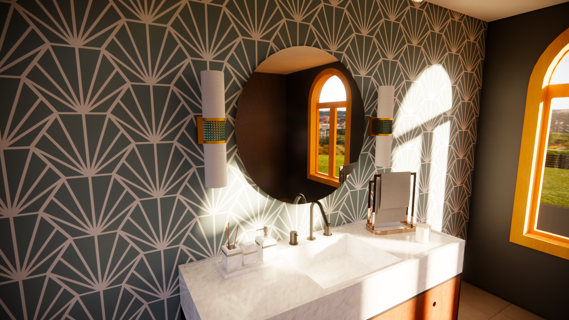 Santorini Sconce